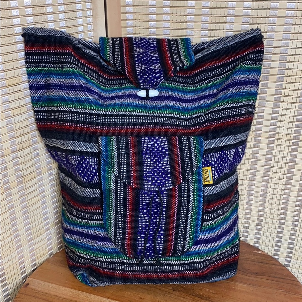 Artesanias Molina MulticolorTribal Backpack